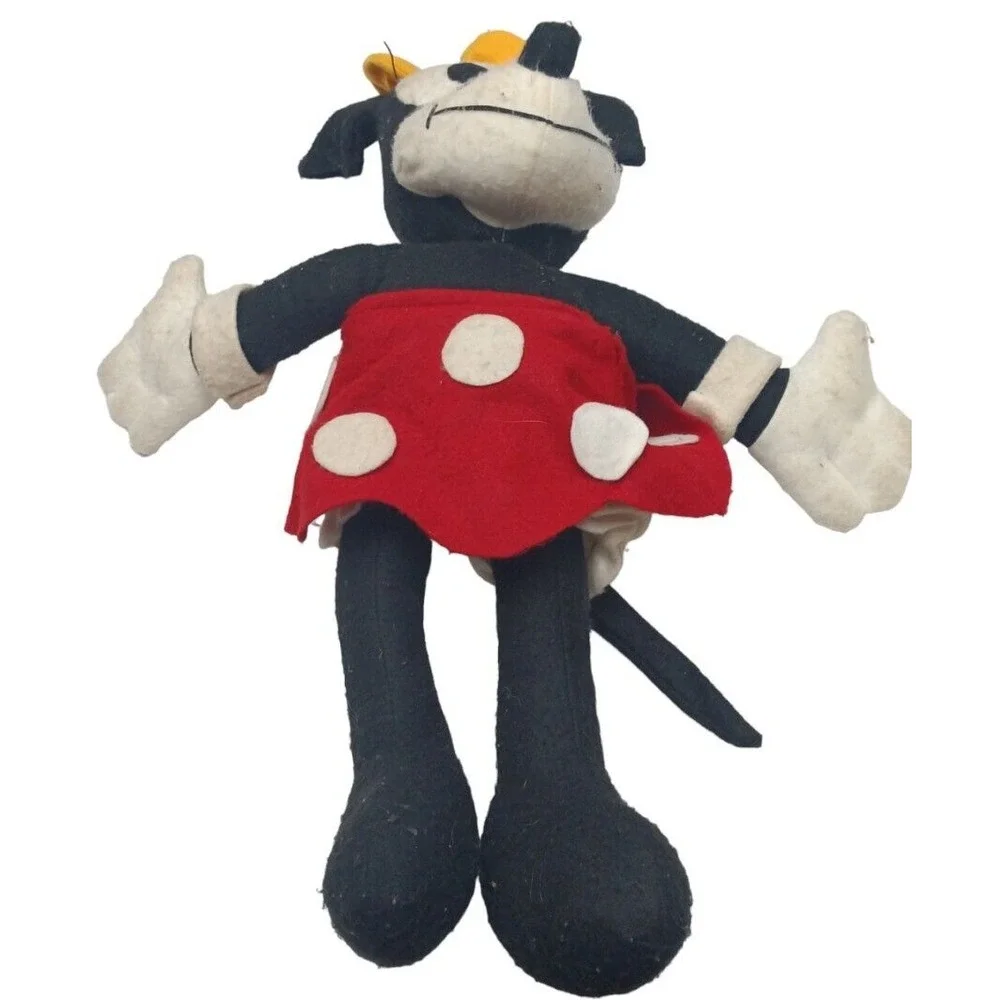 Vintage Walt Disney, Minnie Mouse Plush, Stuffed, 24